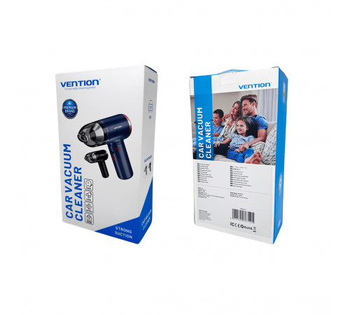 Автомобільний пилосос Vention Cordless Car Vacuum Cleaner Foldable Type Blue (KRAL0) (KRAL0)