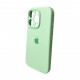 Чохол для смартфона Silicone Full Case AA Camera Protect for Apple iPhone 16 Pro Max 51,Avokado Green (FullAAi16PM-51)