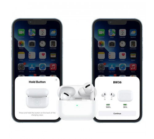 Бездротові навушники TWS BOROFONE BW36, ANC, White (6941991100291)