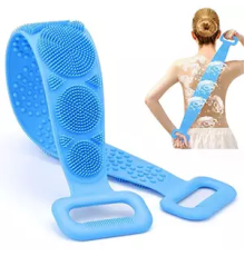 Силіконова щітка для душу Silicon bath towel (200)