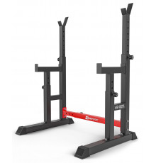 Стойки для штанги HS-1007L Черный/красный