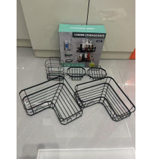 Кутова Полиця для ванної без свердління LY-928 (20)