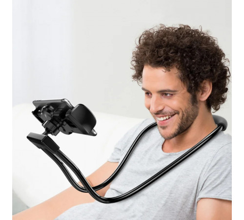 Гнучкий тримач для телефона на шию LR-001