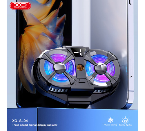 Охолоджувач для телефону XO SL04 (два вентилятори)