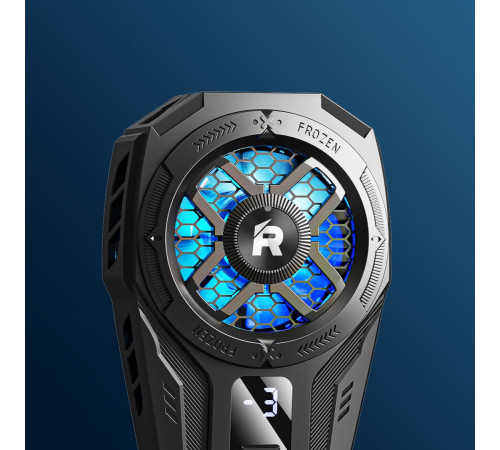 Охолоджувач затискач Remax RT-F8 Icyzun Series для телефону з дисплеєм температури