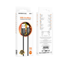 Data Cable Borofone BX87 Sharp Micro 2m