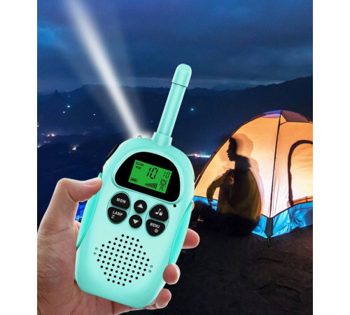 Дитяча рація Walkie Talkie DJ100 Mint+Pink (2шт)
