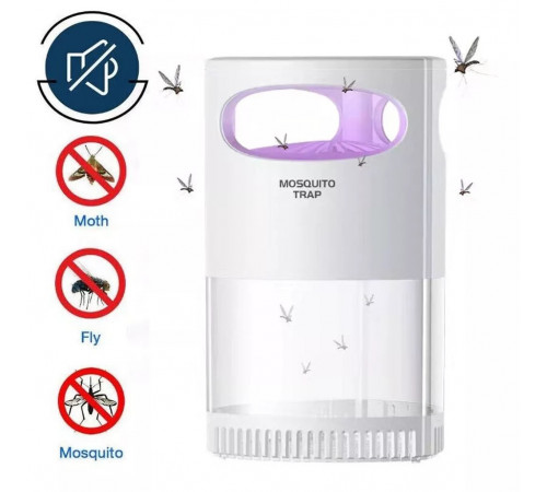 Лампа-пастка від комах DGS-885 Electric Mosquito Killer Lamp працює від USB (18см)