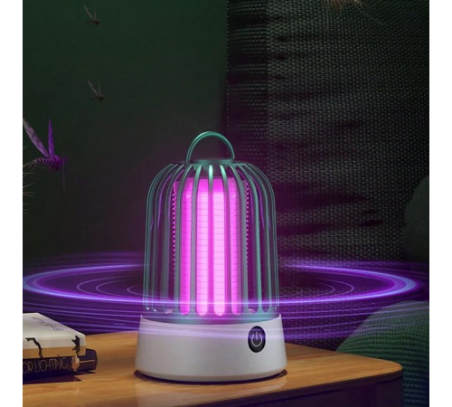 Лампа-пастка від комах MWD-03 2in1 світильник (працює від USB) (15см)