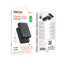 УМБ Power Bank Borofone BJ82A Dawn 10000mAh PD20W з бездротовою зарядкою (15W)