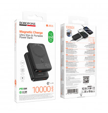 УМБ Power Bank Borofone BJ82A Dawn 10000mAh PD20W з бездротовою зарядкою (15W)
