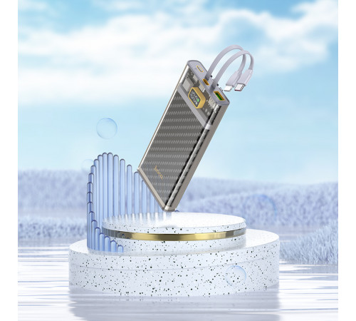 УМБ Power Bank Hoco J104 Discovery edition 10000mAh 22.5W (with cable Type-C+Lightning)