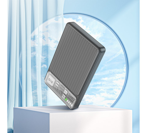 УМБ Power Bank Hoco Q18 Tourer 10000mAh PD20W+22.5W з бездротовою зарядкою