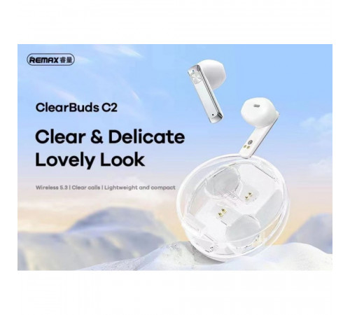 Бездротові навушники Remax C2 Linung Series ClearBuds