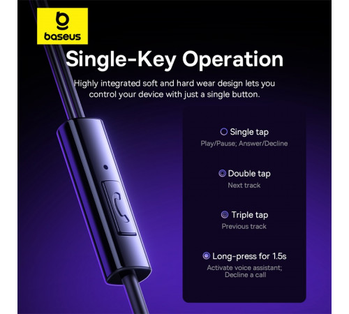 Навушники Baseus Encok CZ11 Type-C (A00164300113-Z1)