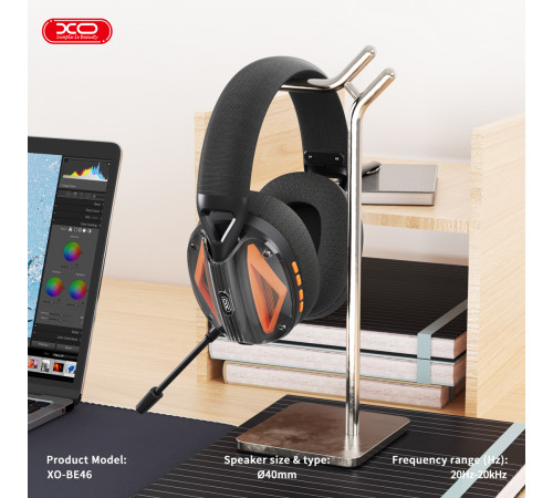 Навушники XO BE46 трирежимні ігрові 2.4G
