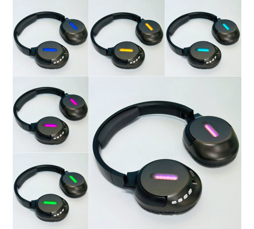 Навушники B24 Bluetooth з RGB підсвічуванням