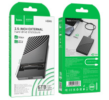 Зовнішній корпус (кишеня) SATA Hoco HB46 USB3.0 (2.5-inch)