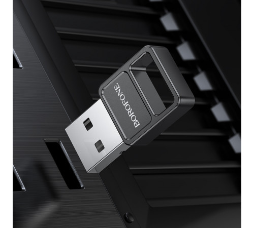 Bluetooth адаптер Borofone DH8 USB для комп'ютера і ноутбука