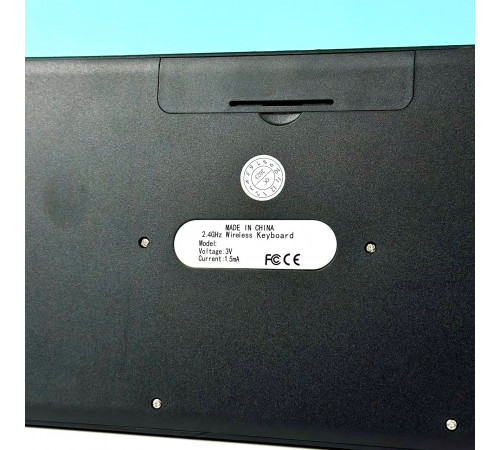 Клавіатура Бездротова 902 + Мишка (з Eng, Ru розкладками)