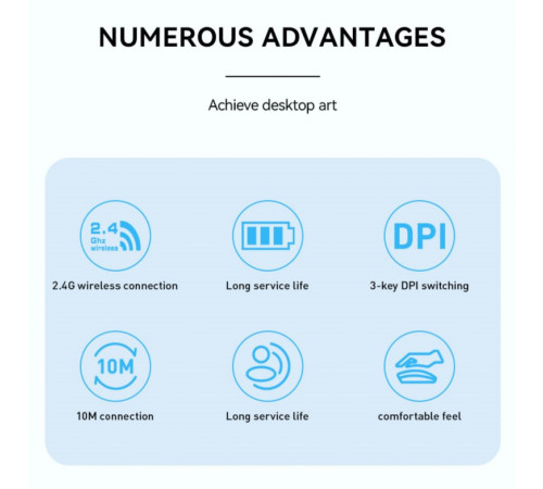 Мишка бездротова JEQANG JW-216
