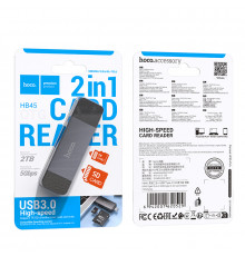 Card Reader Hoco HB45 Spirit 2in1 USB3.0 to Type-C