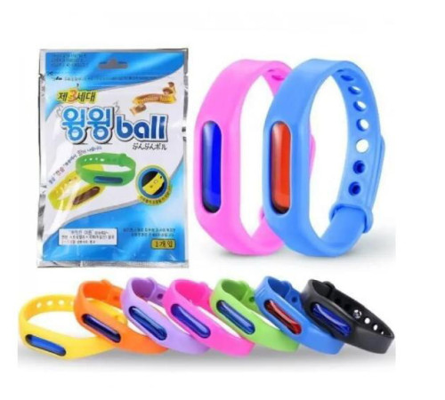 Силиконовый браслет от комаров  MOSQUITO BRACELET  (600)