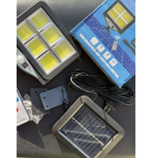 Вуличний Ліхтар підвіснийSolar light BK-128-6 COB на сонячній батареї з датчиком руху (60)