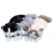 М’яка іграшка Великий кіт (з звуком) 55 см