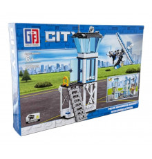 Конструктор CITY 123-550 “Поліцейська вежа з вертолітним майданчиком”