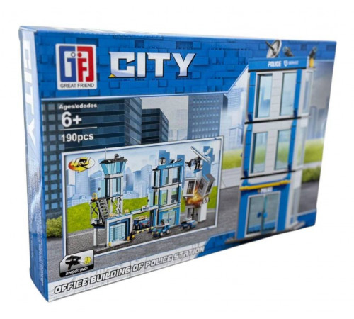 Конструктор CITY 123-551 “Офісна будівля поліцейської станції”