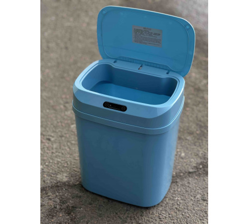 Кошик для сміття з Розумним Датчиком Складне відро для сміття 8л з сенсорною кришкою LY-478 (18)