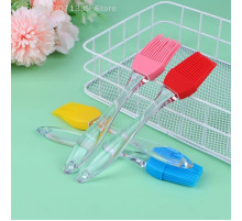 Силіконова Щіточка + лопатка для змащування універсальна Plastic brush set 682 (500)