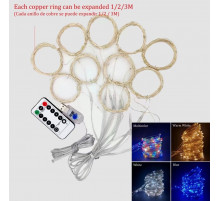 Гірлянда прозорий провід 100LED від USB на 10 метрів SF-11 код 2825 (100)