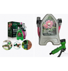 ШЛАНГ Гнучкий садовий шланг з пістолетом-розпилювачем 10 м LY-907 (9)