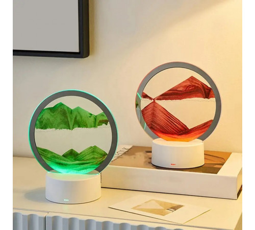 3d пісочні художніДЕКОР Світлодіодний нічник 3D *СИПУЧІ ПІСКИ* LY-674 (60) (40)