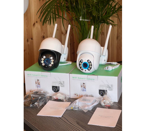 360 Камера (A8) Відеоспостереження CAmera Cad N3 Wifi IP 360/90 * 4mpICSSE БІЛА (40)