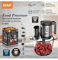 Кухонный комбайн из нержавеющей стали  R.7601 3L¶5 IN 1 RAF  (8)