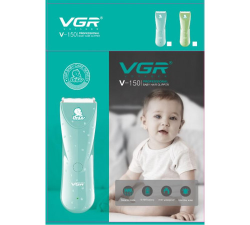 150 VGR Машинка для стрижки волосся дитяча V-150 (40)