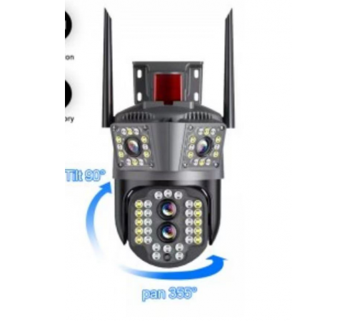 360 Камера Camera WIFI ptz Dual Lens Camera V35 (24)