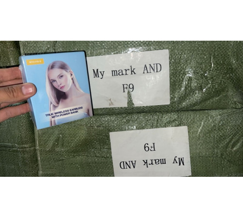 Бездротові Bluetooth навушники Amoi F9 2000 мАг чорні F9 -5 (100)