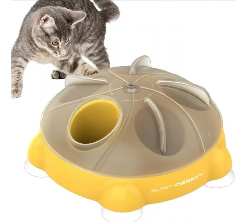 Годівниця для котів з головоломка, що обертається на 360градусів, 083 (72)