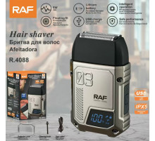 Тример машинка для стрижки волосся бритва R.4088 USB RAF (60)