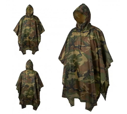 Дощовик Raincoat -1 КОМУФЛЯЖ (50) (100)