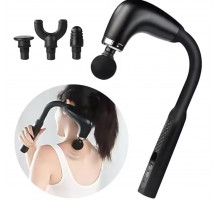 Вібраційний масажний Пістолет для розслаблення м'язів, масажер для спини та шиї LY-777 (20)