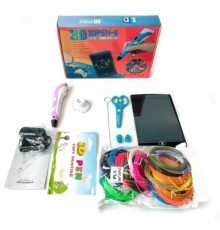 3D ручка Дитячий набір 3D ручка Pen 6 + планшет для малювання 3D PEN 25521-0916 (40)(