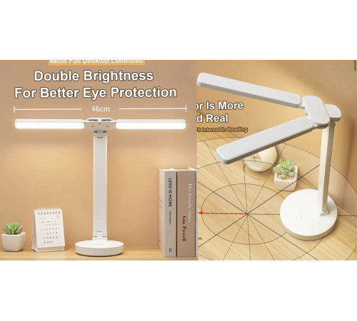 Настільна світлодіодна лампа з підставкою для телефону 5460 (50)