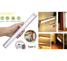 Подсветка   50 см       Беспроводная электронная  уиерсальная,с датчиком движения Cabinet light(100)