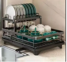 Кухонний Стелаж Сушарка Для Посуду Органайзер bowl rack XL-1765 (10)