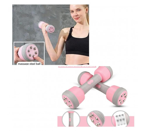 Масажер-Тренажер ГАНТЕЛІ для тіла Multifuntional massage dumbbells NEW (Код _17494-31) (12)
